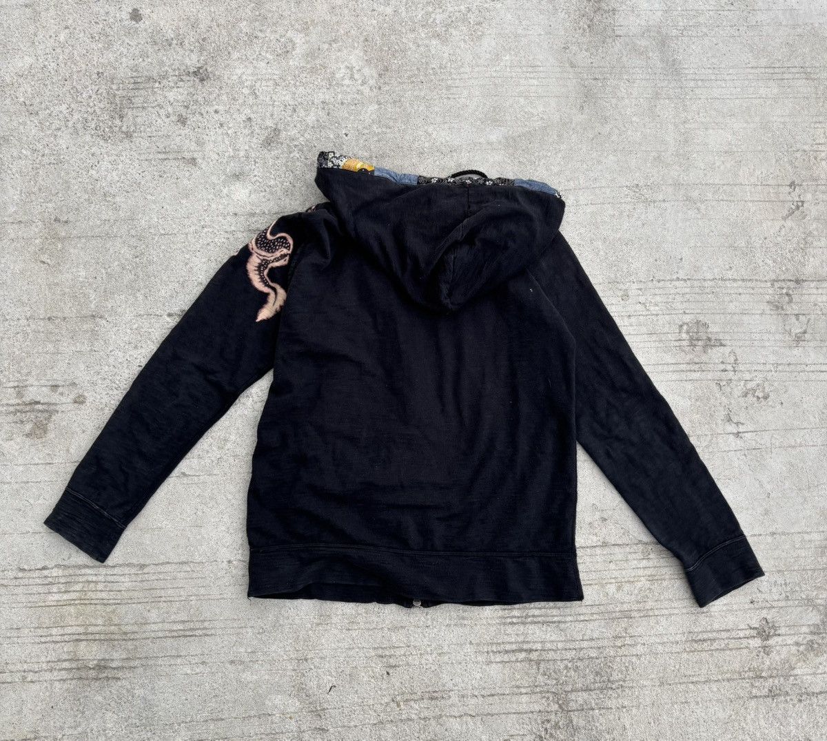 If Six Was Nine Vintage Japanese Dragon kimono patchwork hoodies Size US XS / EU 42 / 0 - 4 Thumbnail