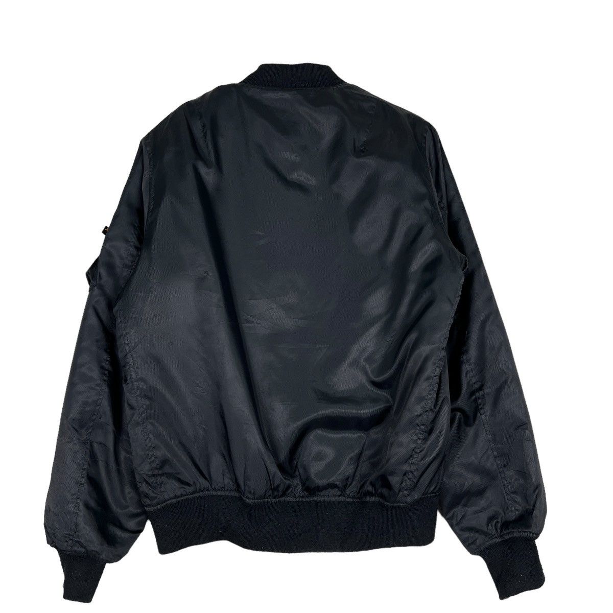Japanese Brand 🔥 RIOT RIOT EVENRIVER BLACK BOMBER JACKET Size US L / EU 52-54 / 3 - 8 Thumbnail