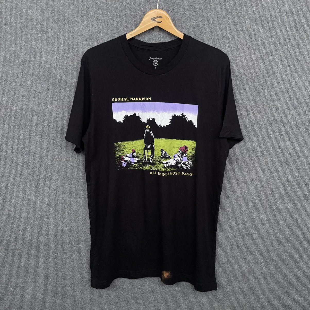Band Tees George Harrison Merch Shop All Things Must Pass T Shirt Size US M / EU 48-50 / 2 - 1 Thumbnail