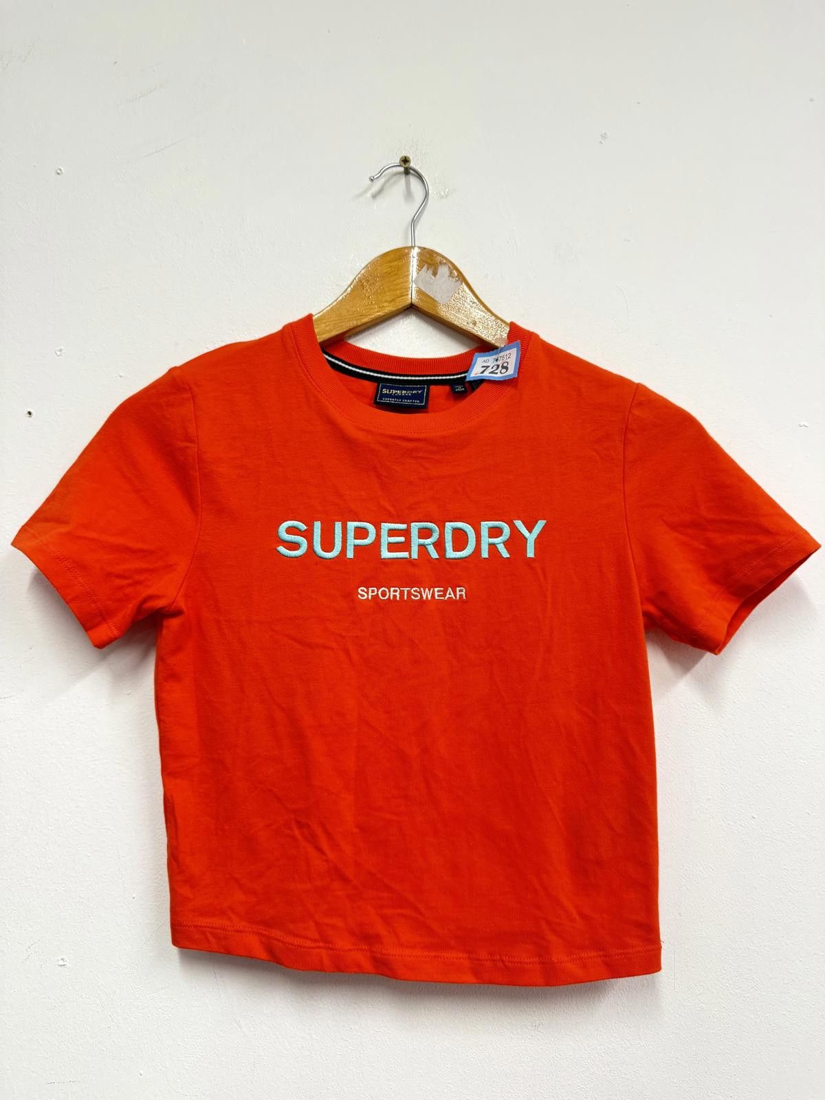 Superdry Superdry Sportswear Red T-Shirt Size S Size S / US 4 / IT 40 - 1 Thumbnail