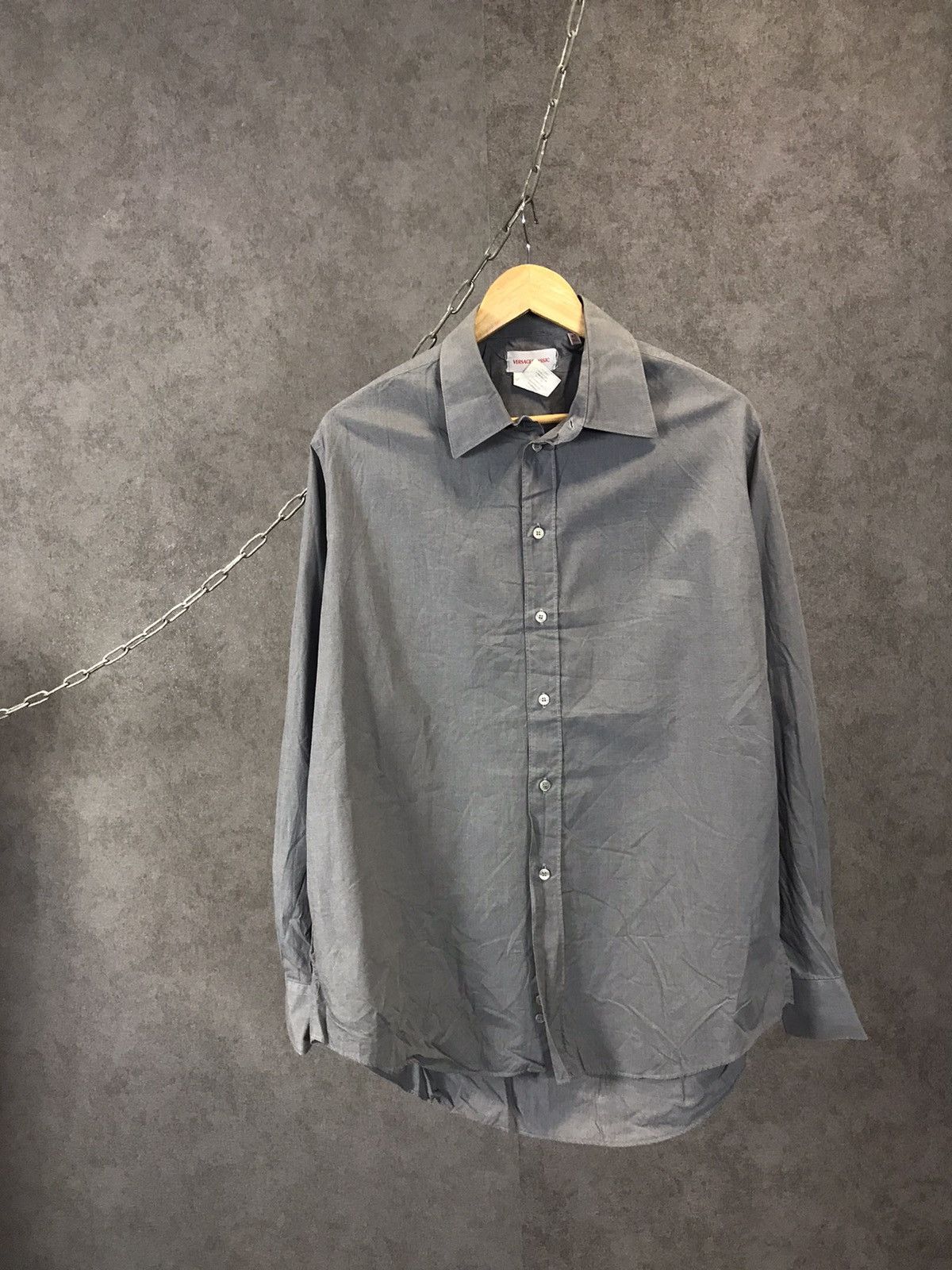 Versace Versace Classic vintage luxury designer shirt Size US XL / EU 56 / 4 - 1 Thumbnail
