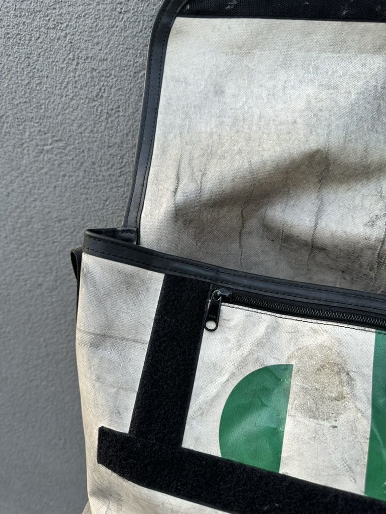Freitag × Japanese Brand × Vintage FREITAG F42 6 Webstripe Messenger Shoulder Bag Red Green Size ONE SIZE - 15 Thumbnail