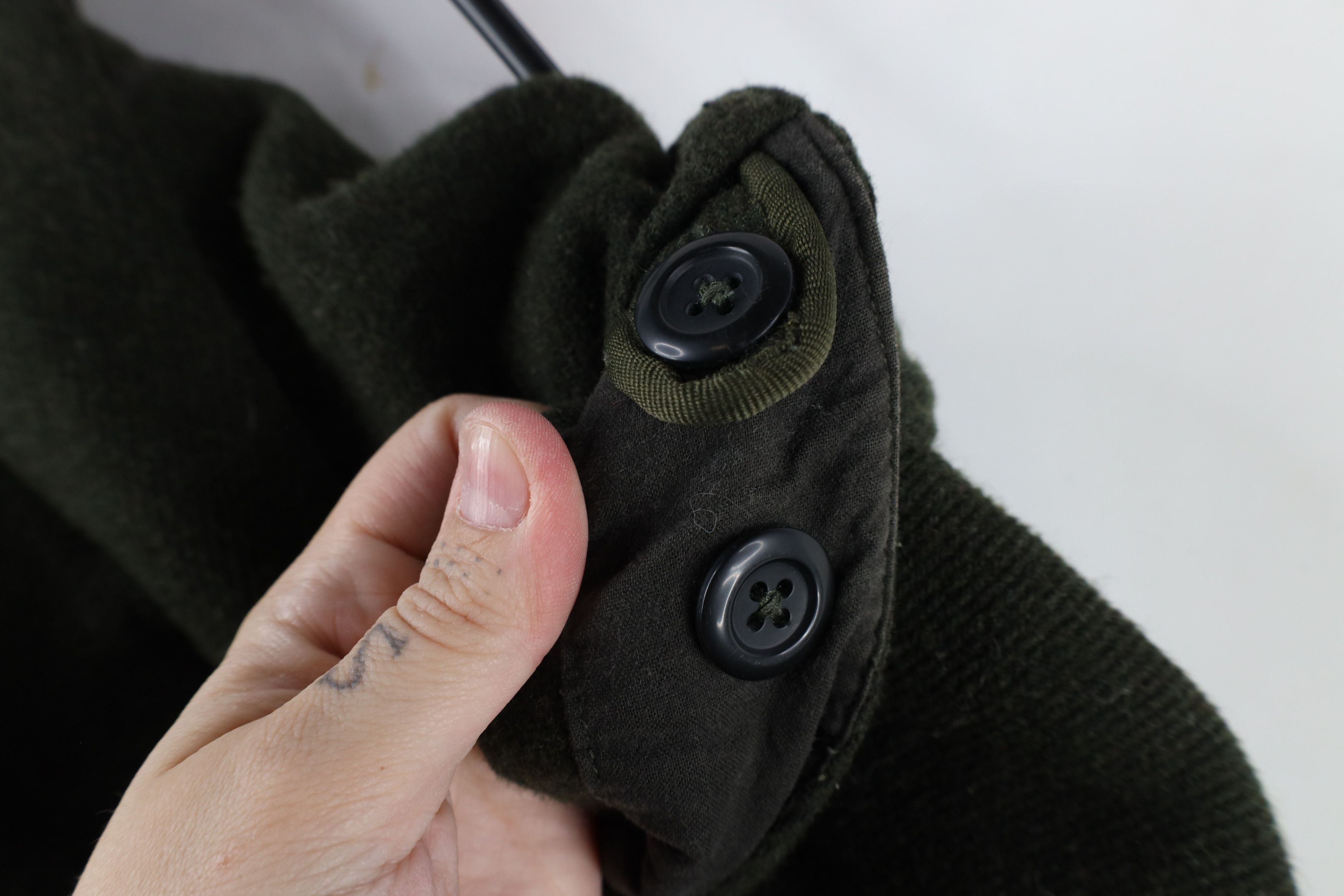 Gap × Vintage Vintage 90s Gap Wool Hooded Toggle Button Parka Jacket Size US L / EU 52-54 / 3 - 10 Thumbnail