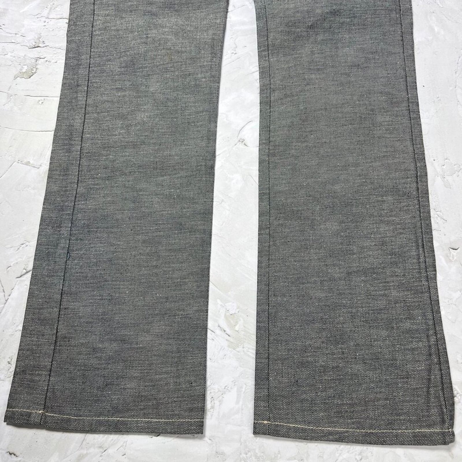 Other Koperhaus Gray Leather Detail Jeans Size 29 Straight Denim Size 29" - 12 Thumbnail