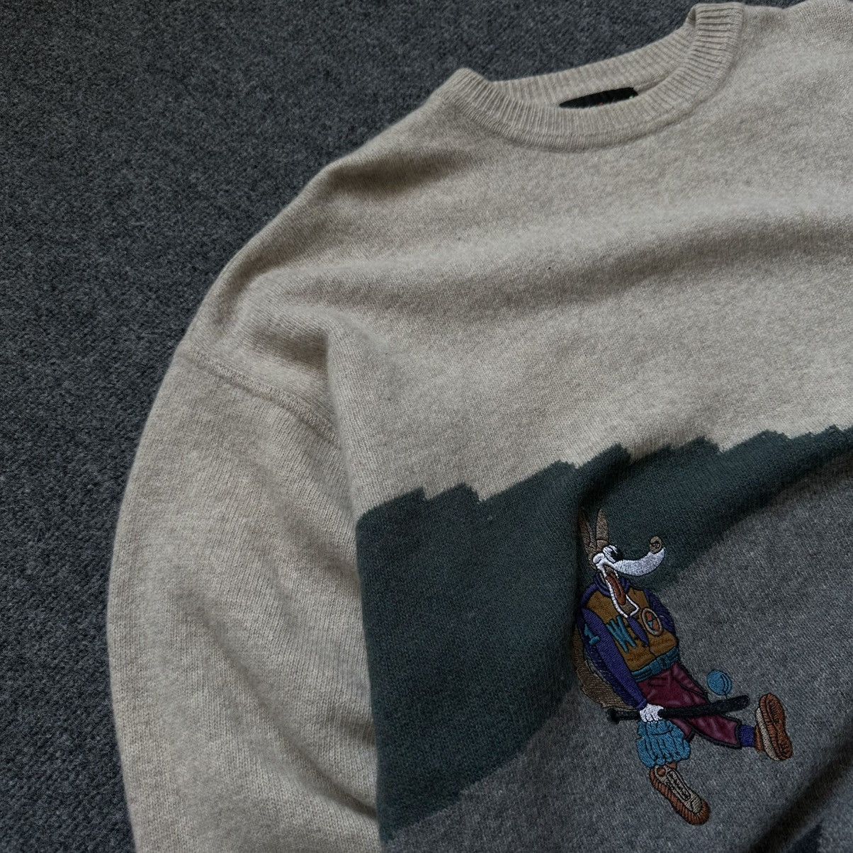 Homespun Knitwear VTG Knit Wool Sweater Enzo Lorenzo Size 54 Y2K 00s USA Hype Size US L / EU 52-54 / 3 - 6 Thumbnail