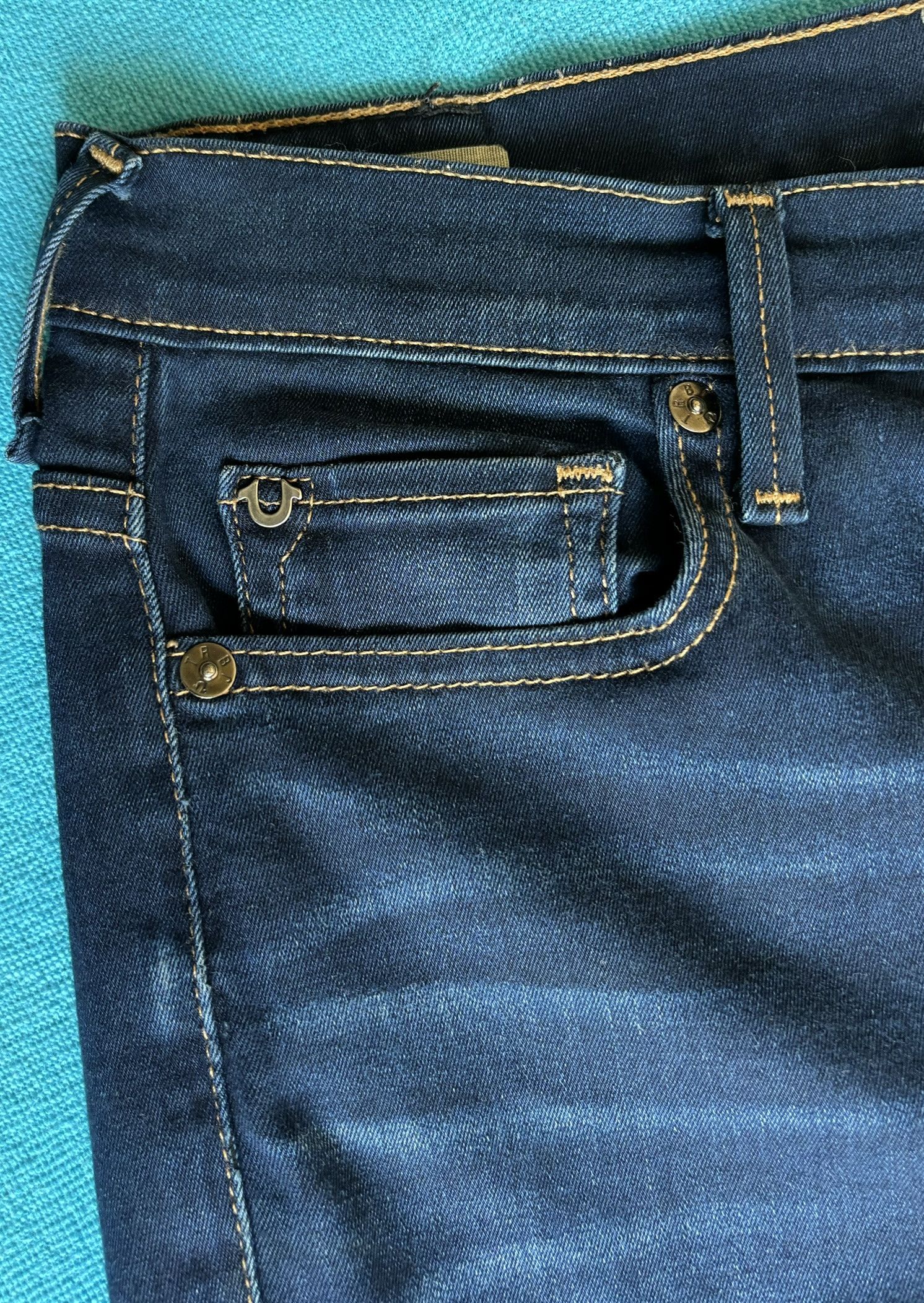 True Religion True Religion Harper denim pants size 30 Size 30" / US 8 / IT 44 - 6 Thumbnail