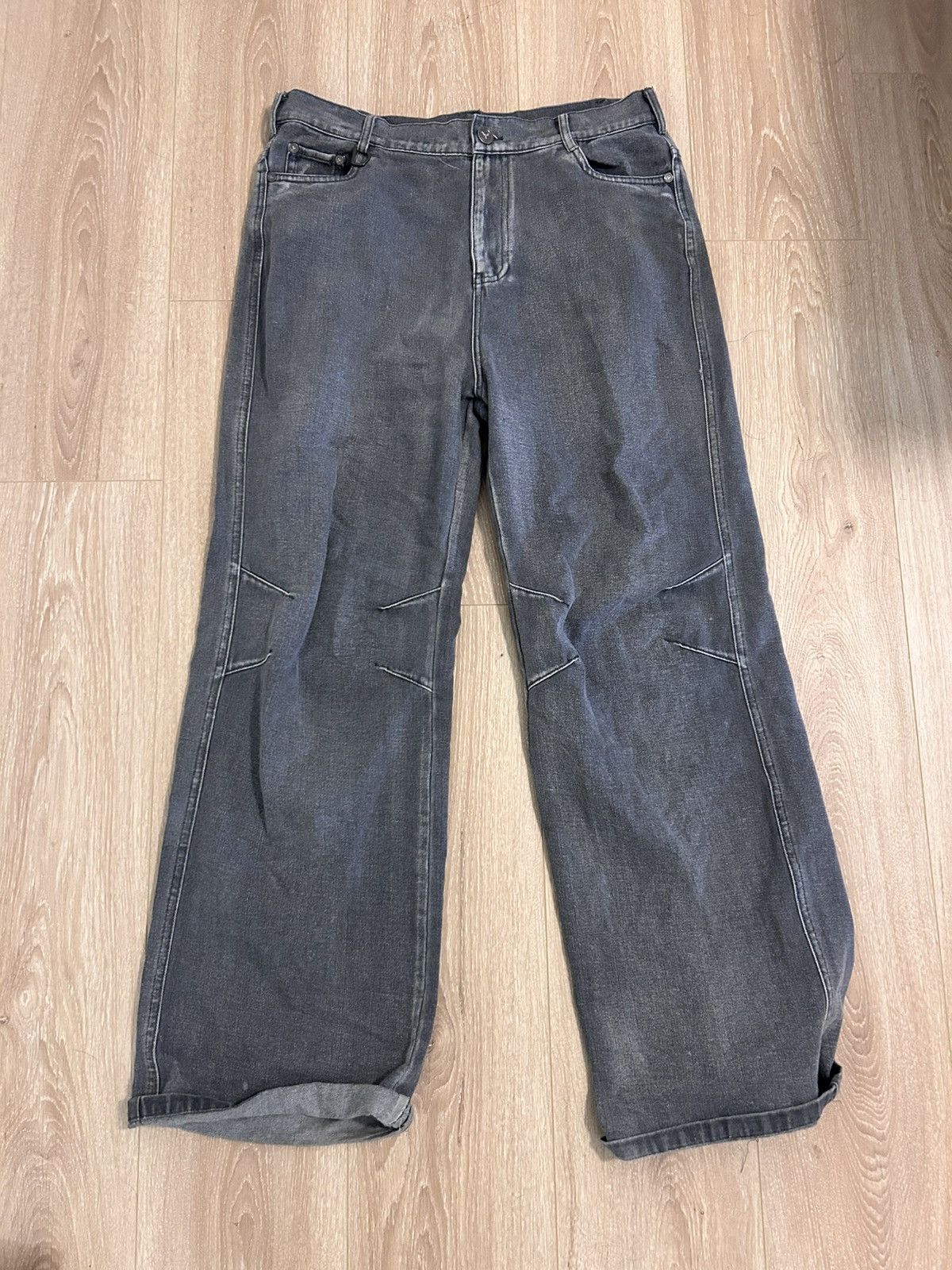Japanese Brand × Vintage Ditch Jeans Stone Wash Size US 34 / EU 50 - 1 Thumbnail