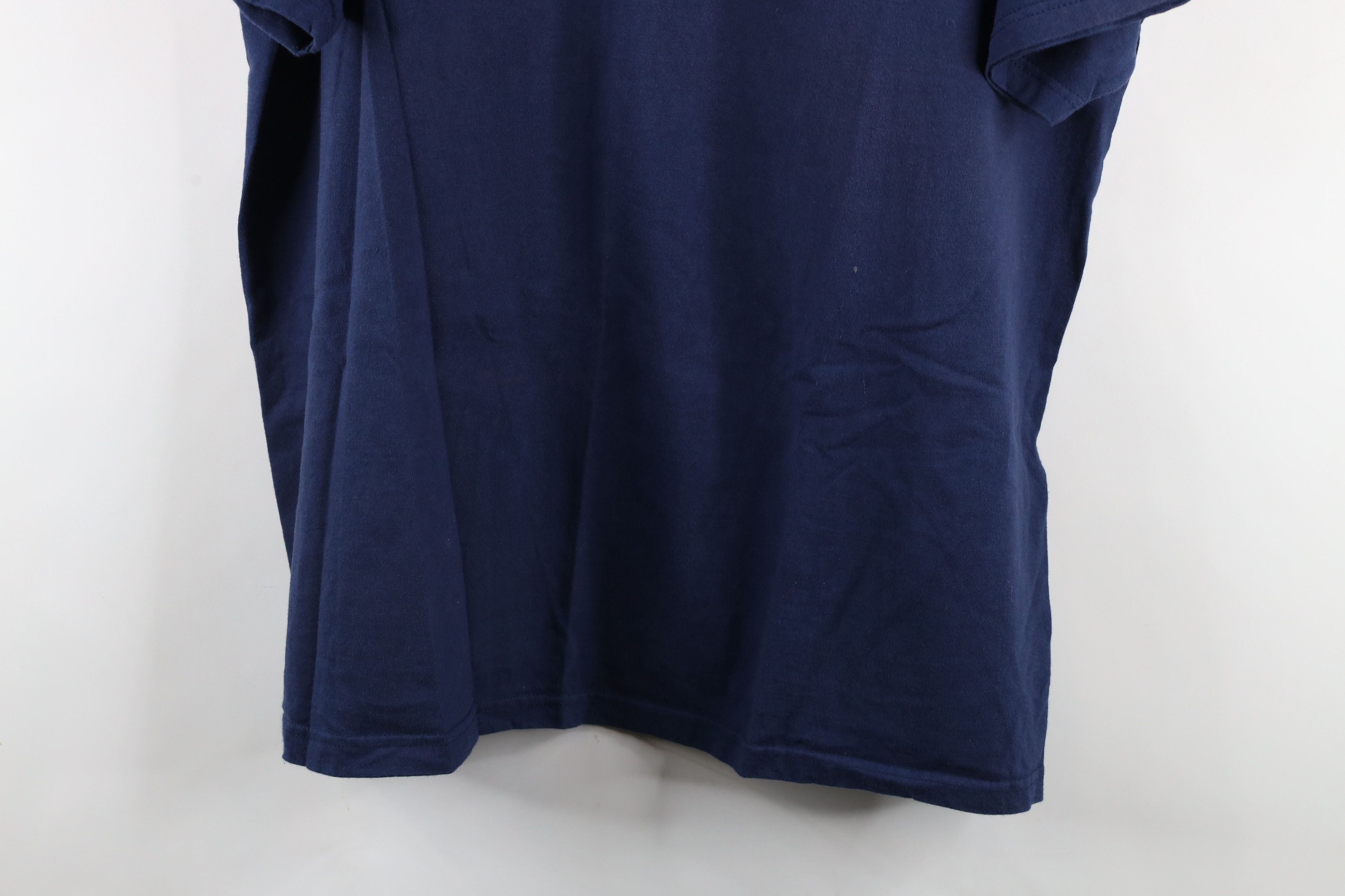 Harley Davidson × Vintage Vintage Y2K 2007 Harley Davidson Eagle Kuwait T-Shirt Blue Size US XXL / EU 58 / 5 - 3 Thumbnail