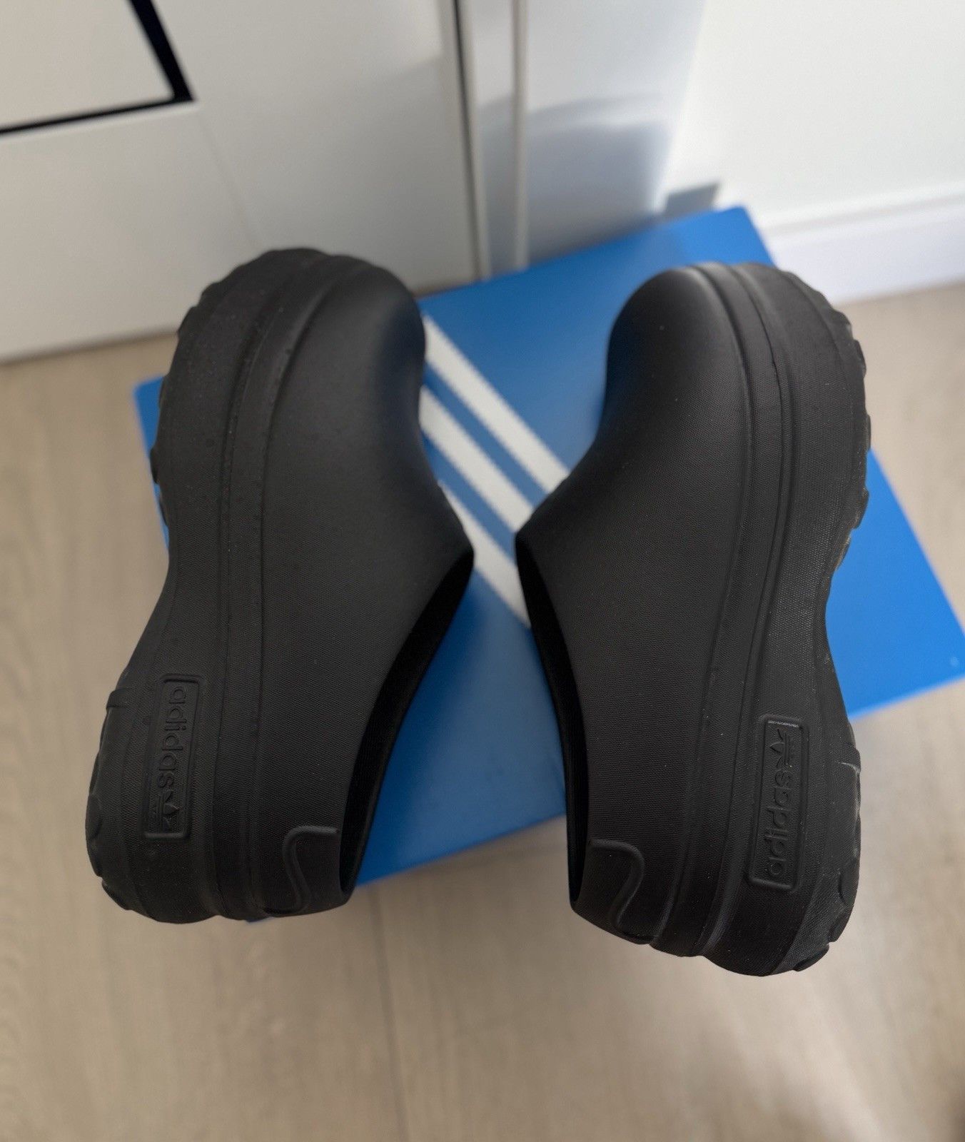 Adidas Adidas AdiFom Stan Mule Platform Shoes Slides Chunky Rubber Size US 6 / IT 36 - 8 Thumbnail