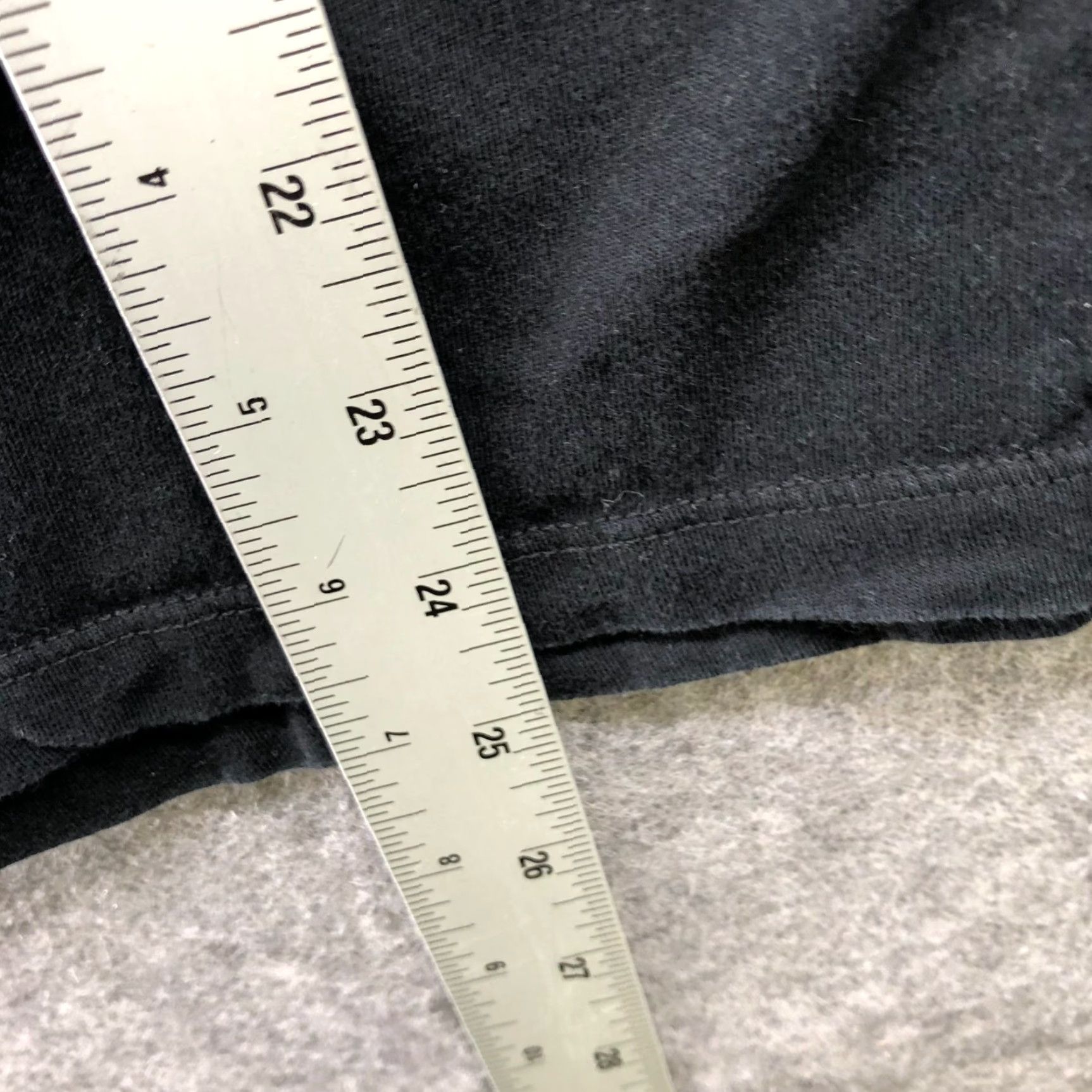 Asos VINTAGE ASOS Women's Black Organic Cotton Crew Neck T-Shirt Short Sleeve Medium Womens Size M / US 6-8 / IT 42-44 - 8 Thumbnail