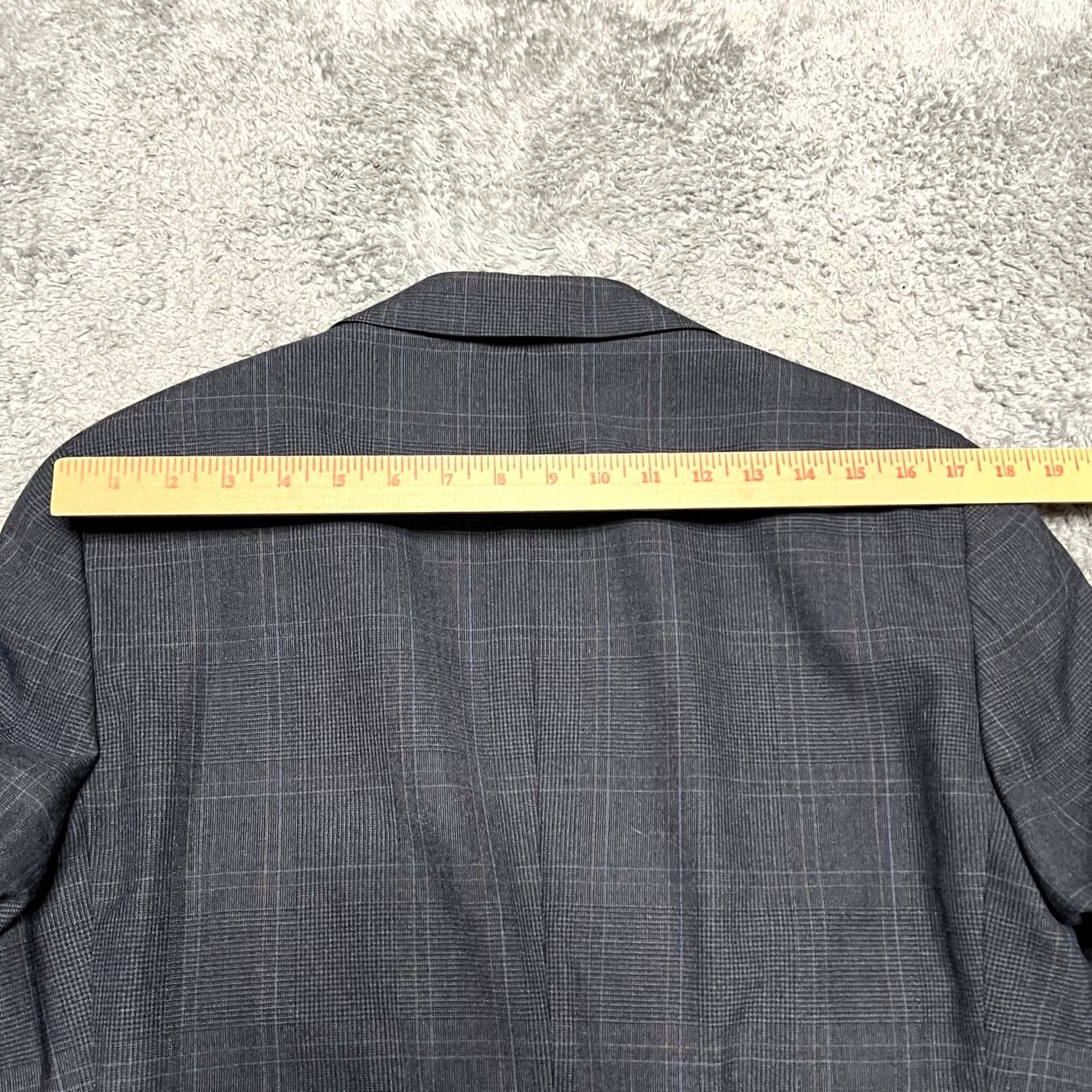 Polo Ralph Lauren VINTAGE Ralph Lauren Polo Blazer University Club Mens 40 Gray Plaid Coat Regular Size Mens Size US L / EU 52-54 / 3 - 5 Thumbnail