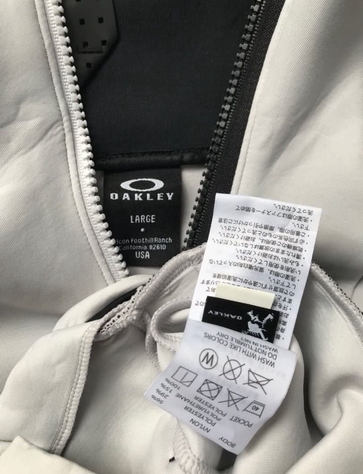 Oakley Oaklet Dry Tech Fleece Windrunner Full Zip Hoodie Size US L / EU 52-54 / 3 - 5 Thumbnail