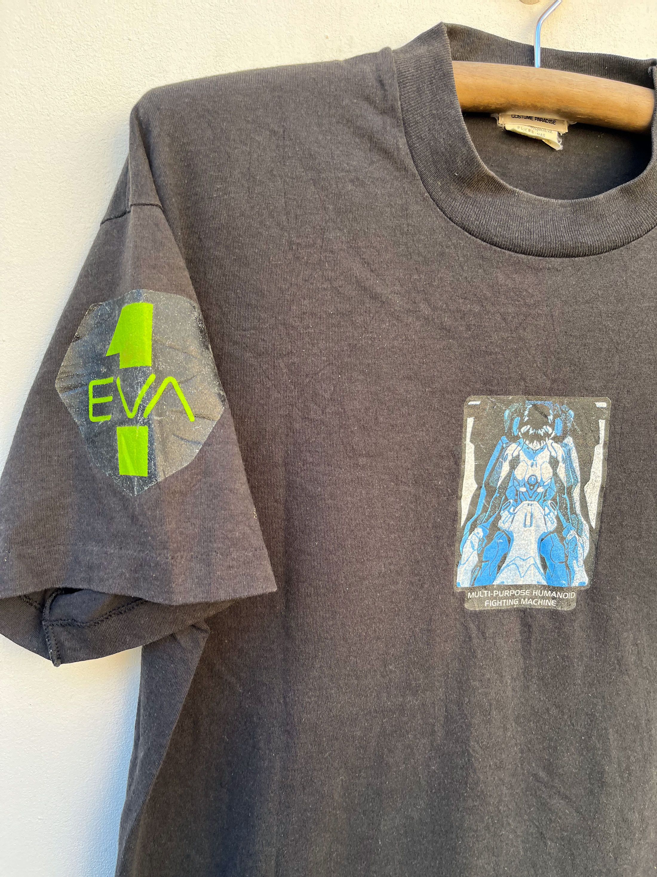 Arts & Science × Sci-Fi Fantasy Vintage Eva Evangelion 90s Cospa Japan Anima Sci FI Size US L / EU 52-54 / 3 - 3 Thumbnail