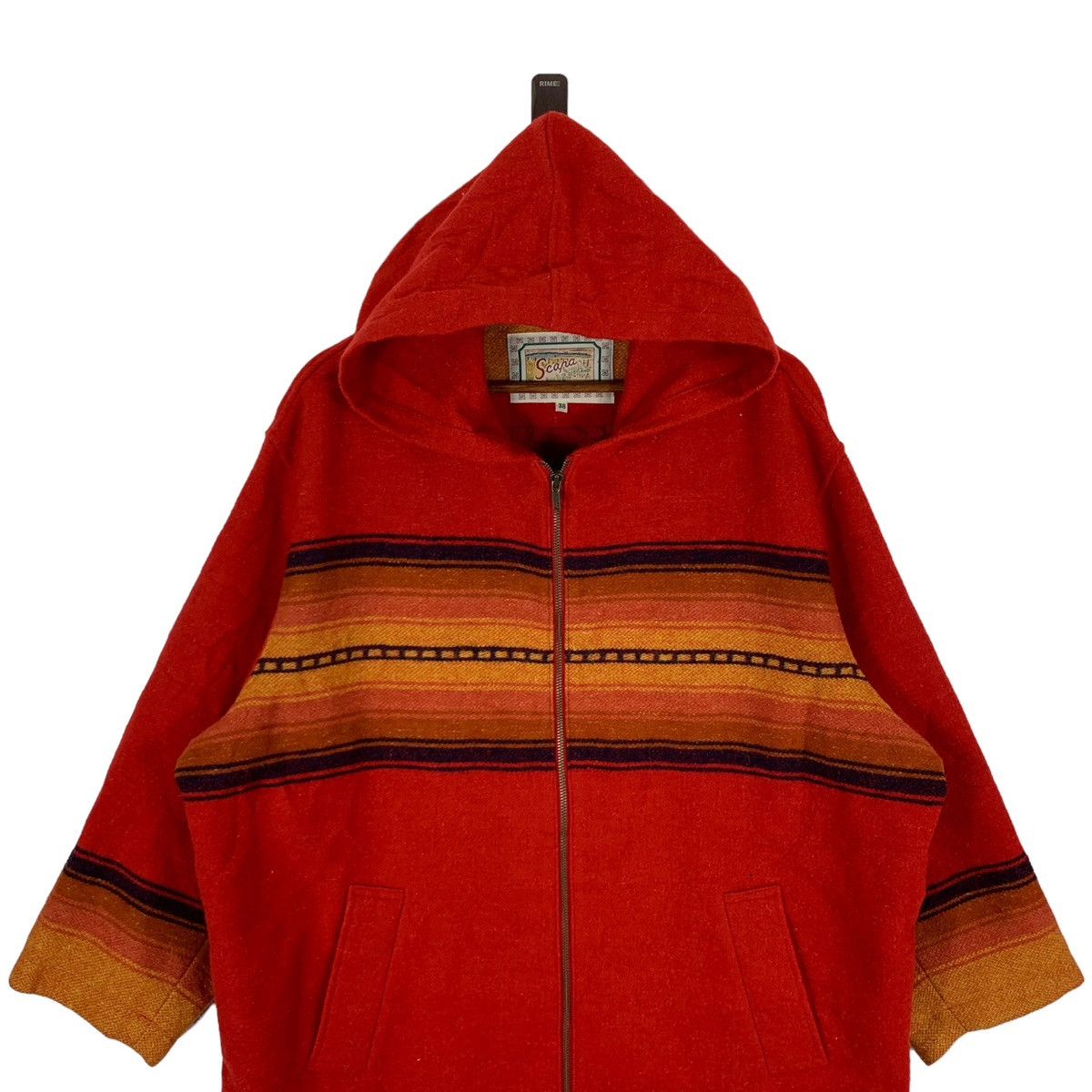 Vintage VINTAGE 90s SCAPA OF SCOTLAND WOOL ZIPPER HOODIE JACKET Size US M / EU 48-50 / 2 - 3 Thumbnail