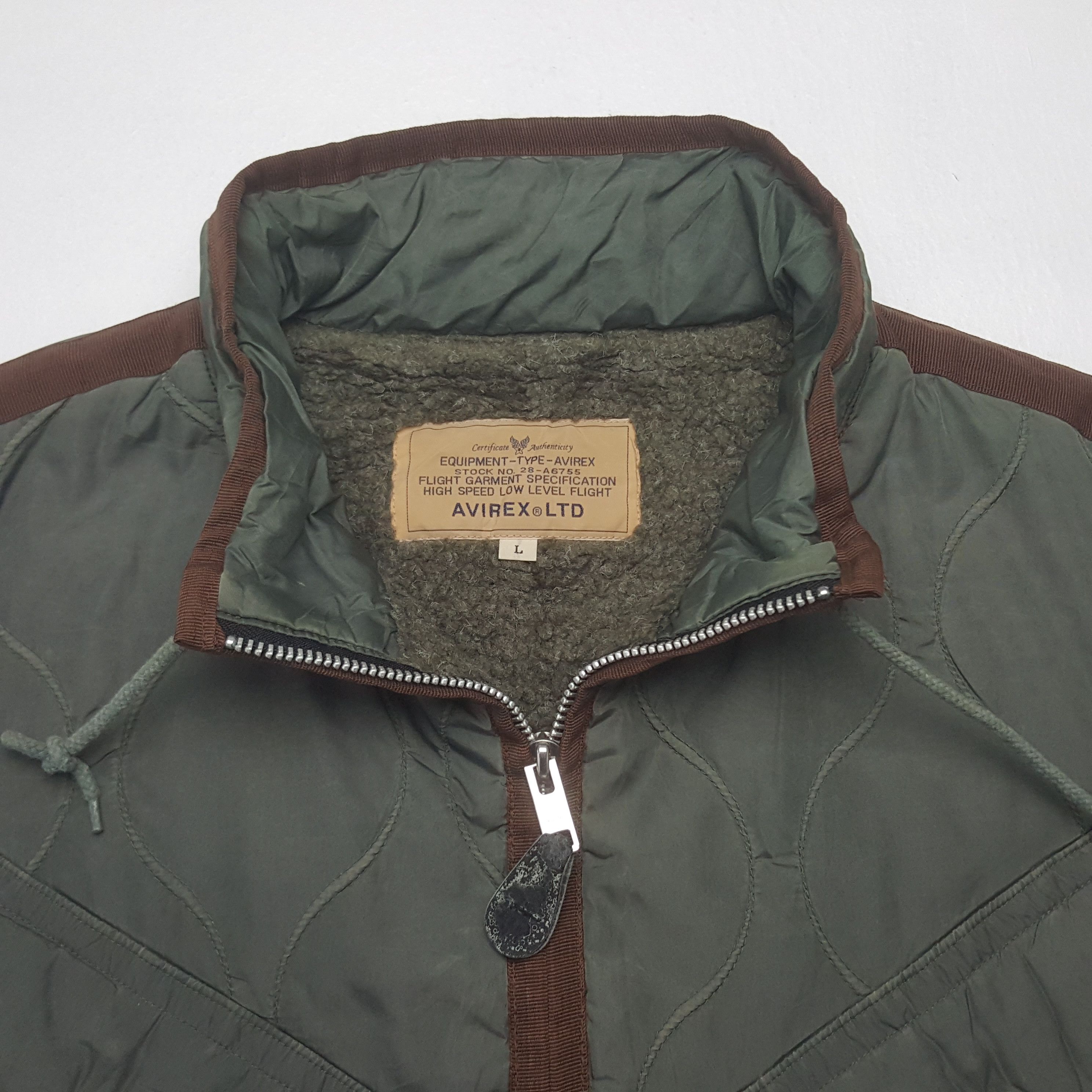 Avirex Vintage Avirex Japan Winter Zipper Military Jacket Size US M / EU 48-50 / 2 - 4 Thumbnail
