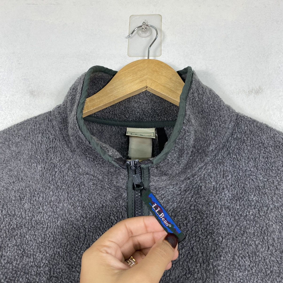 L.L. Bean LL. Bean fleece zipper jacket Size US L / EU 52-54 / 3 - 8 Thumbnail