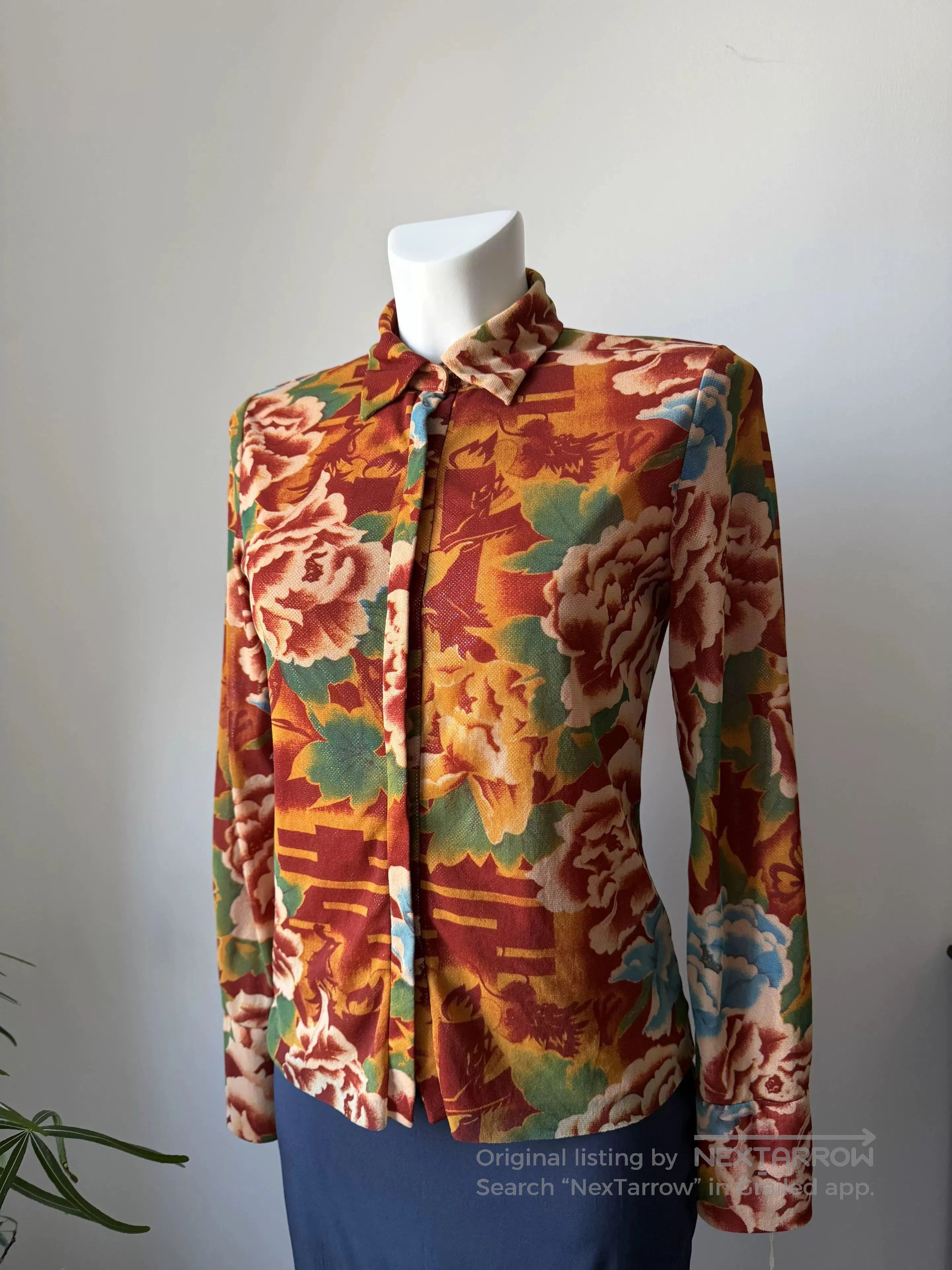Vivienne Tam Vivienne Tam Colorful Patterned Shirt. Size S / US 4 / IT 40 - 4 Thumbnail