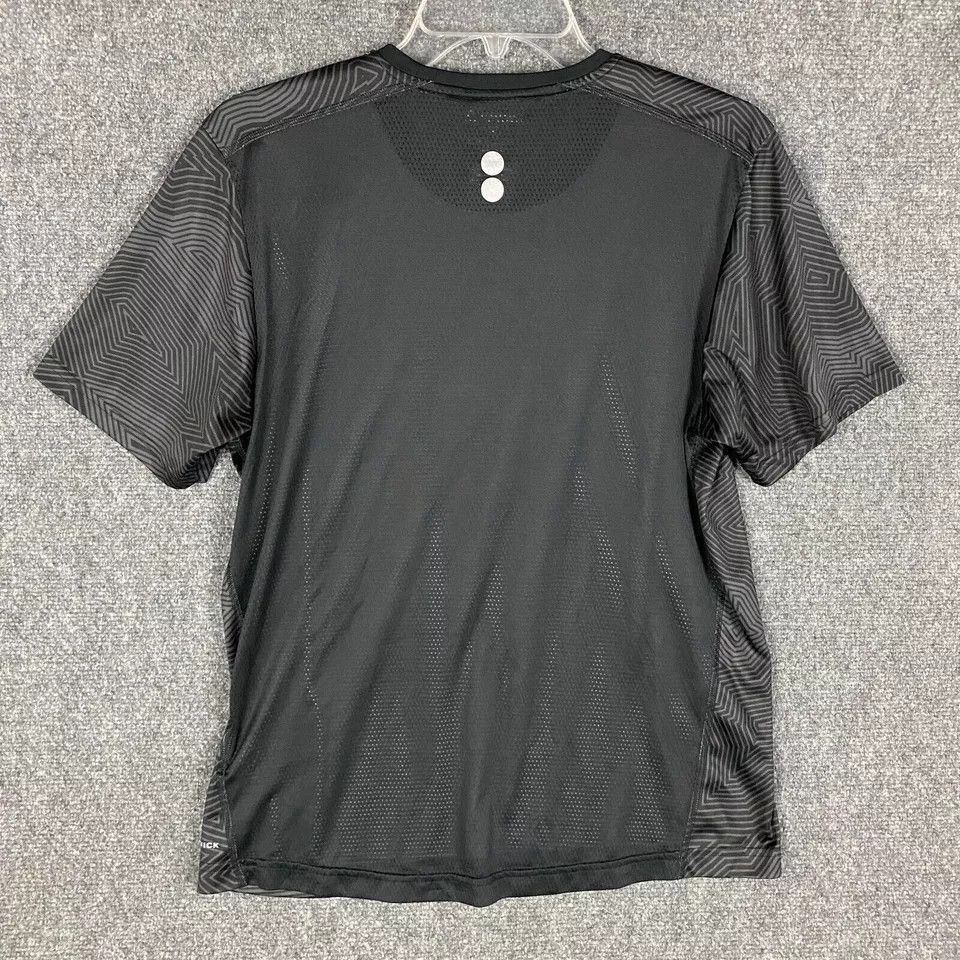 Reebok Reebok T-Shirt Men's Medium Athletic Black 100% Polyester M Size US M / EU 48-50 / 2 - 7 Thumbnail