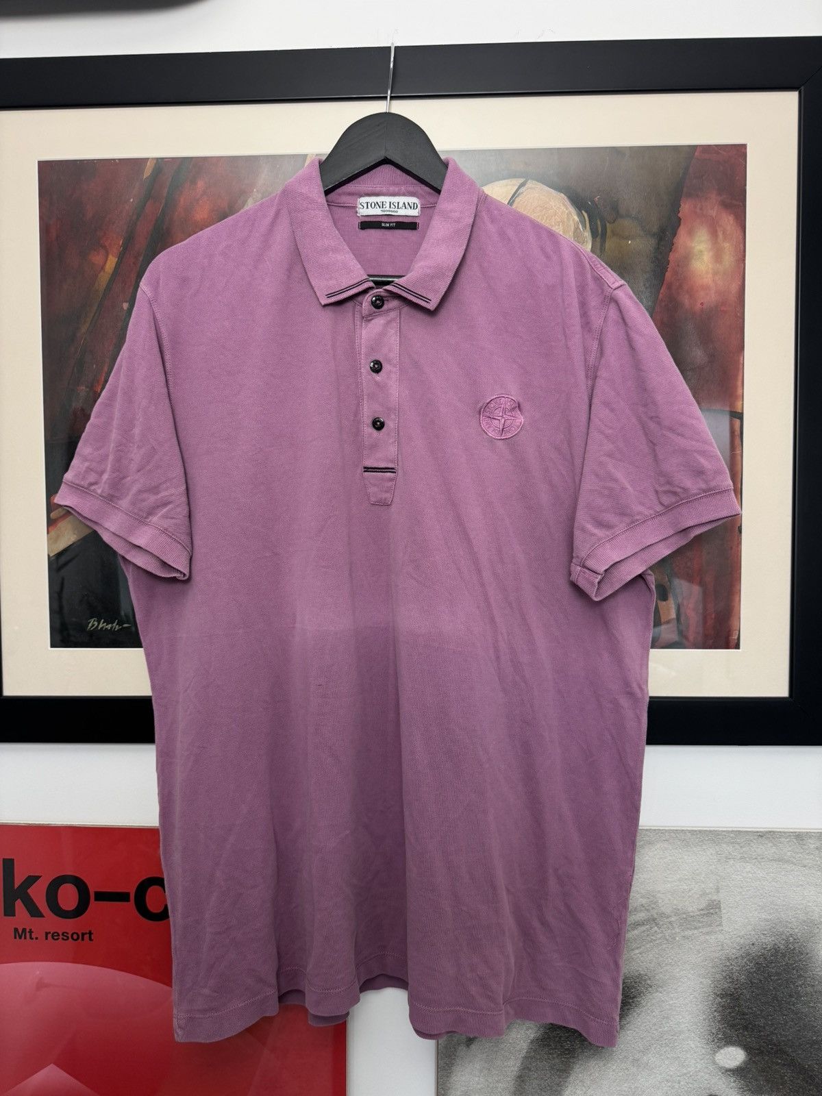 Stone Island Stone Island Classic Patch Logo Polo Hype Luxury Casual Size US L / EU 52-54 / 3 - 1 Thumbnail
