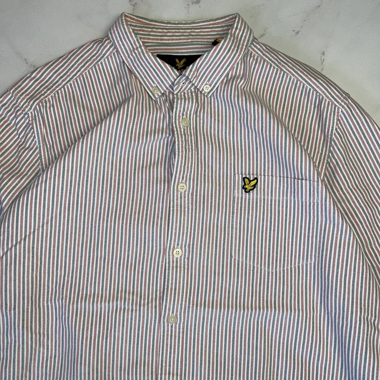 Lyle & Scott Lyle & Scott Striped Slim Fit Oxford Shirts Button Up Sz XL Size US XL / EU 56 / 4 - 5 Thumbnail