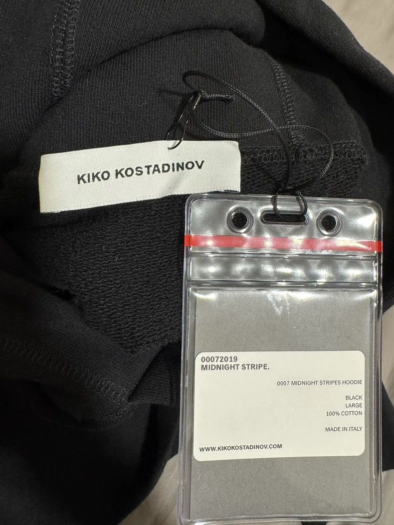 Kiko Kostadinov kiko kostadinov2019 Fall/Winter Midnight Stripe Hoodie with Size US L / EU 52-54 / 3 - 3 Thumbnail