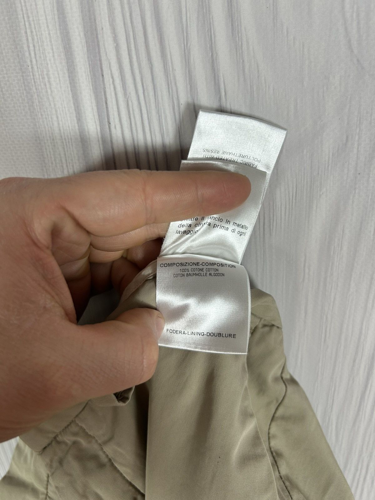 Gucci Gucci Beige Skinny Chino Pants Trousers Italy Size 52 Size US 36 / EU 52 - 17 Thumbnail