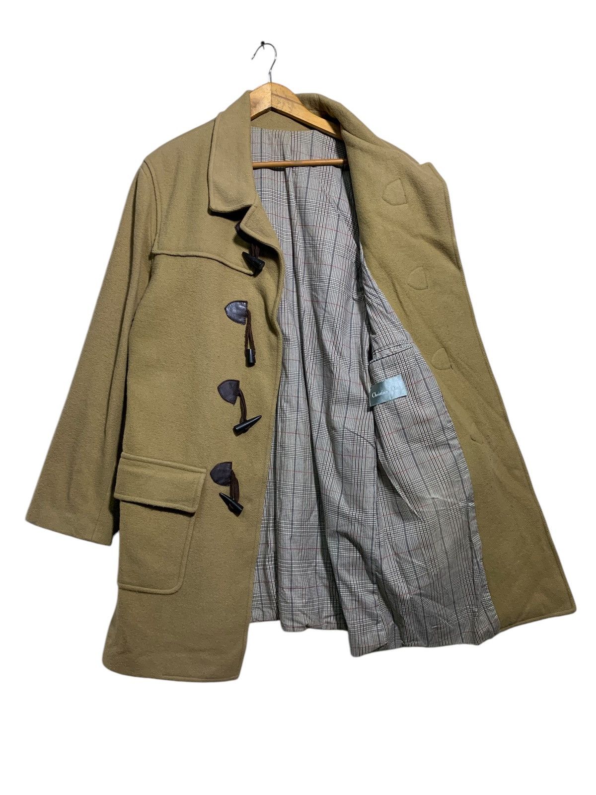 Christian Dior Monsieur × Dior 🔥CHRISTIAN DIOR WOOL DUFFLE COATS BROWN Size US M / EU 48-50 / 2 - 1 Thumbnail