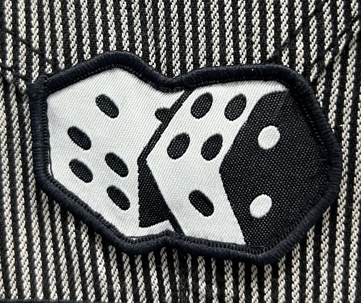 Japanese Brand × Vintage Vintage Japanese Jumpsuit Leopard Collar, Embroidered Back, Size US 36 / EU 52 - 9 Thumbnail