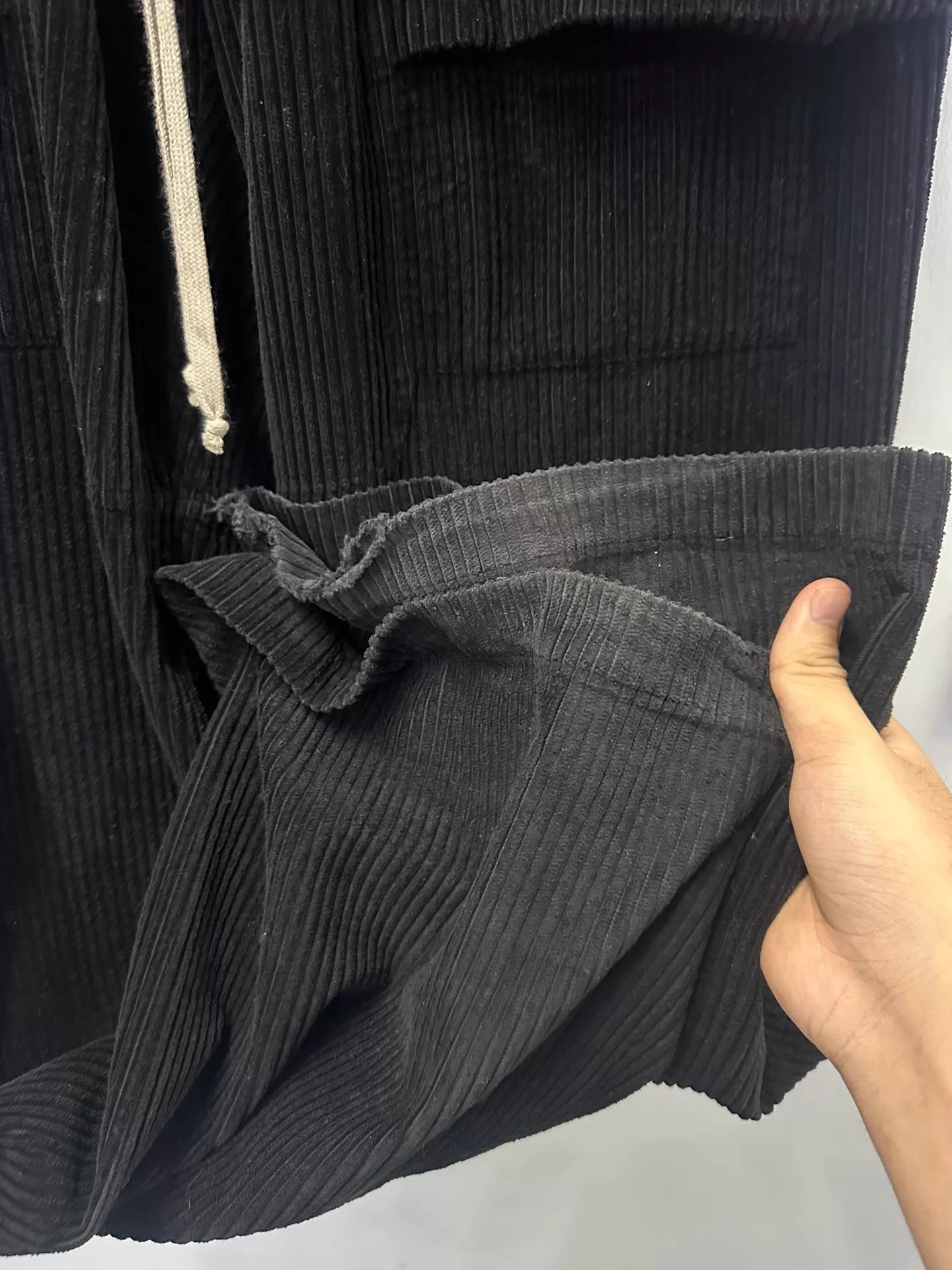 Rick Owens Rick Owens Double Ring Wide-Leg Rare Corduroy XS Size US 27 - 4 Thumbnail