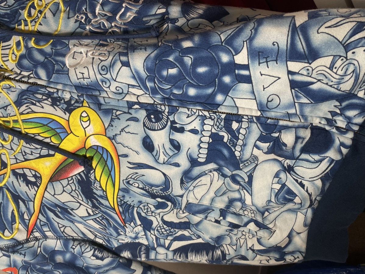 Ed Hardy Ed Hardy Zip Up Hoodie Sweater Size US M / EU 48-50 / 2 - 4 Thumbnail