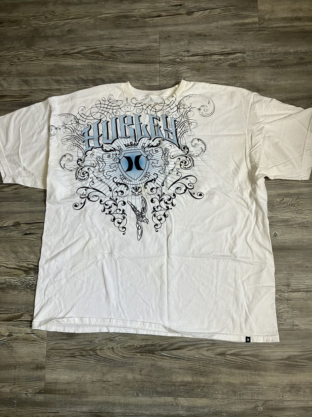 Hurley Vintage Y2K Hurley T Shirt Size XXL White Size US XXL / EU 58 / 5 - 1 Thumbnail