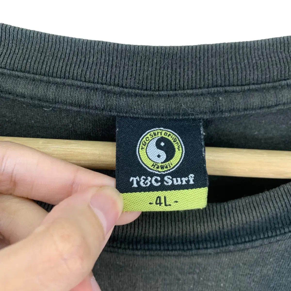 Vintage Vintage T&C SURF One More Wave Fireworks Tee Shirt Size US XXL / EU 58 / 5 - 5 Thumbnail