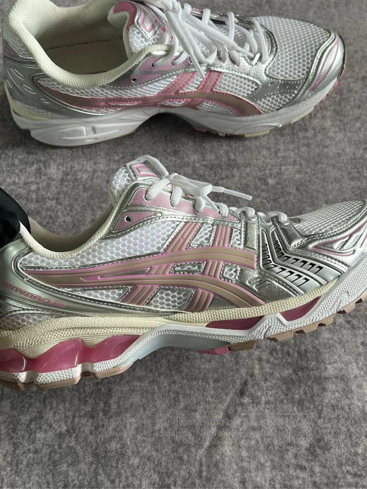 Asics Asics Pink Sports Shoes. Size US 10.5 / EU 43-44 - 3 Thumbnail