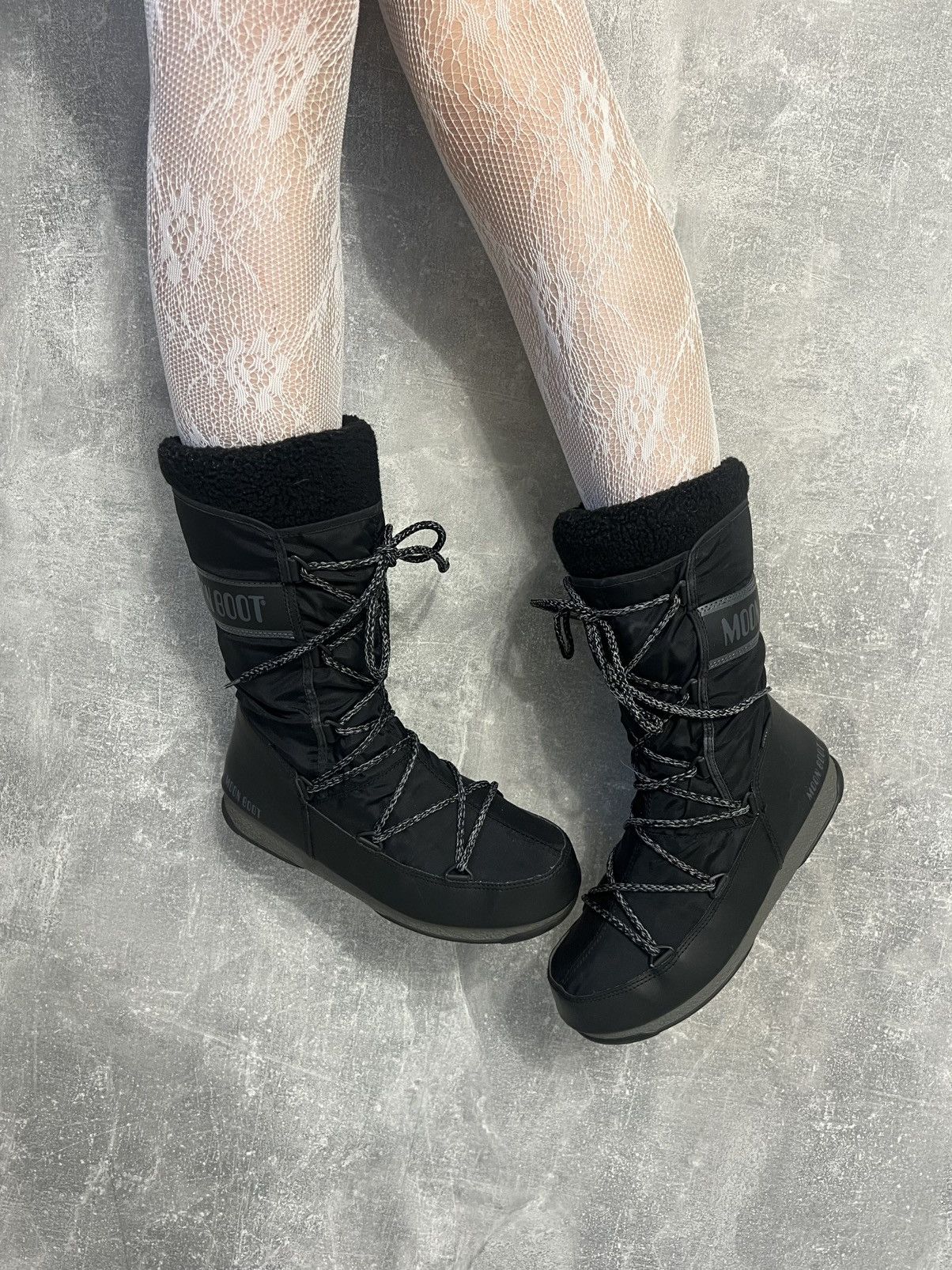Vintage Vintage Moon Boot high boxer boots moto biker shoes core Size US 9 / IT 39 - 1 Thumbnail