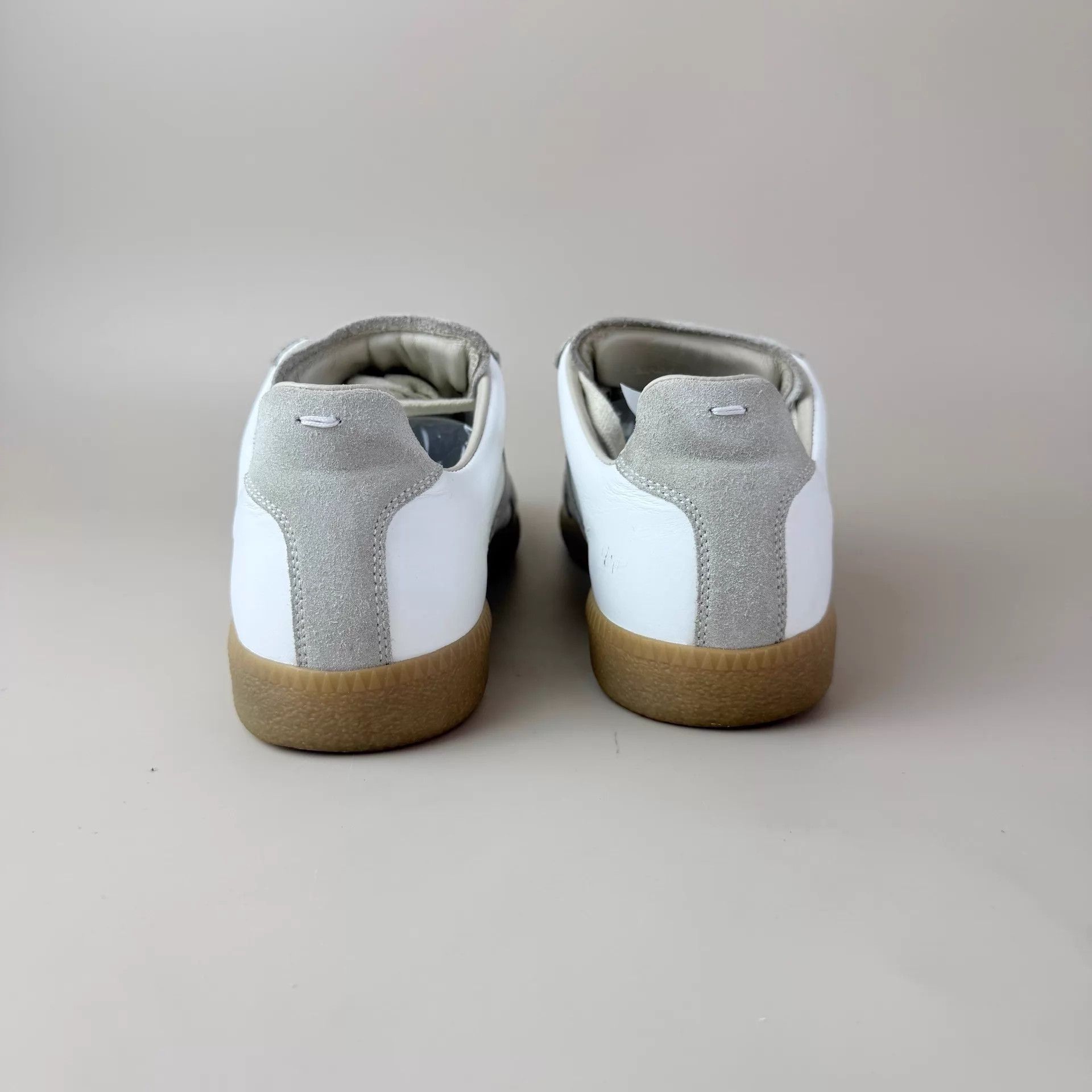 Maison Margiela Maison Margiela gray white suede trainer 36 Size US 5.5 / IT 35.5 - 3 Thumbnail