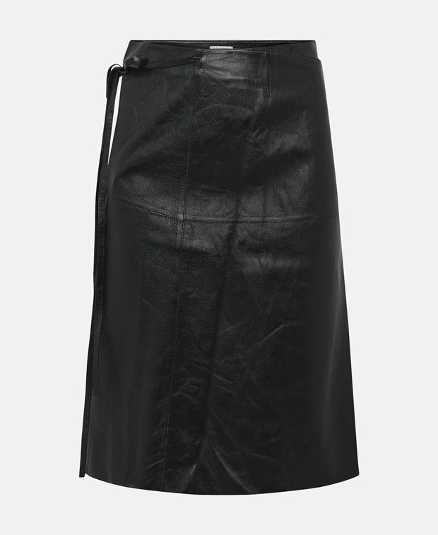 Tod's Leather skirt Size 26" / US 2 / IT 38 - 1 Thumbnail