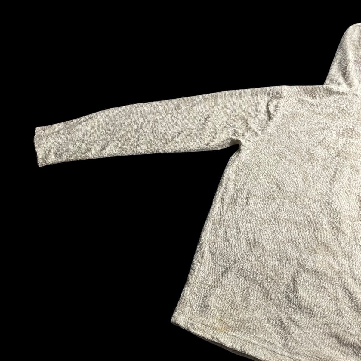 Issey Miyake 🇯🇵 TETE HOMME ISSEY MIYAKE PLEATED ZIPPER HOODIE SWEATER Size US L / EU 52-54 / 3 - 9 Thumbnail