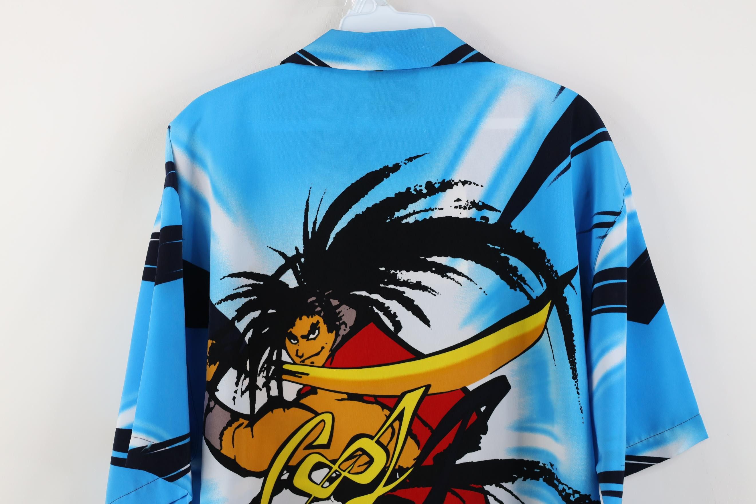 Vintage Deadstock Vintage 90s Y2K Streetwear Lightning Fighter Shirt Size US L / EU 52-54 / 3 - 12 Thumbnail