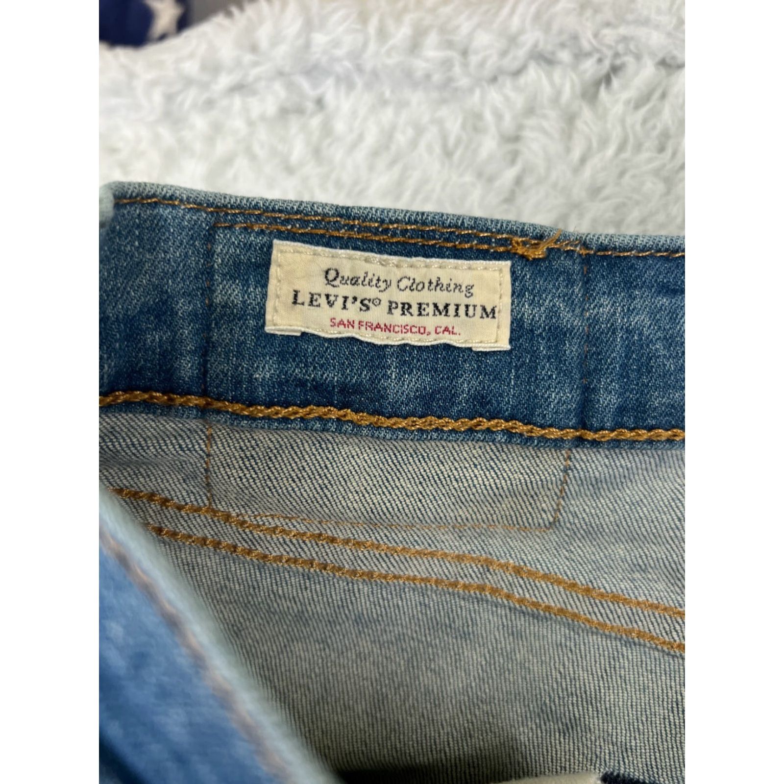 Levi's Levi's Levi's 511 Jeans Men Slim Straight Cotton Denim Blue 31x32 Light Wash 33 Regular Vintage No N/A Size US 33 - 7 Thumbnail