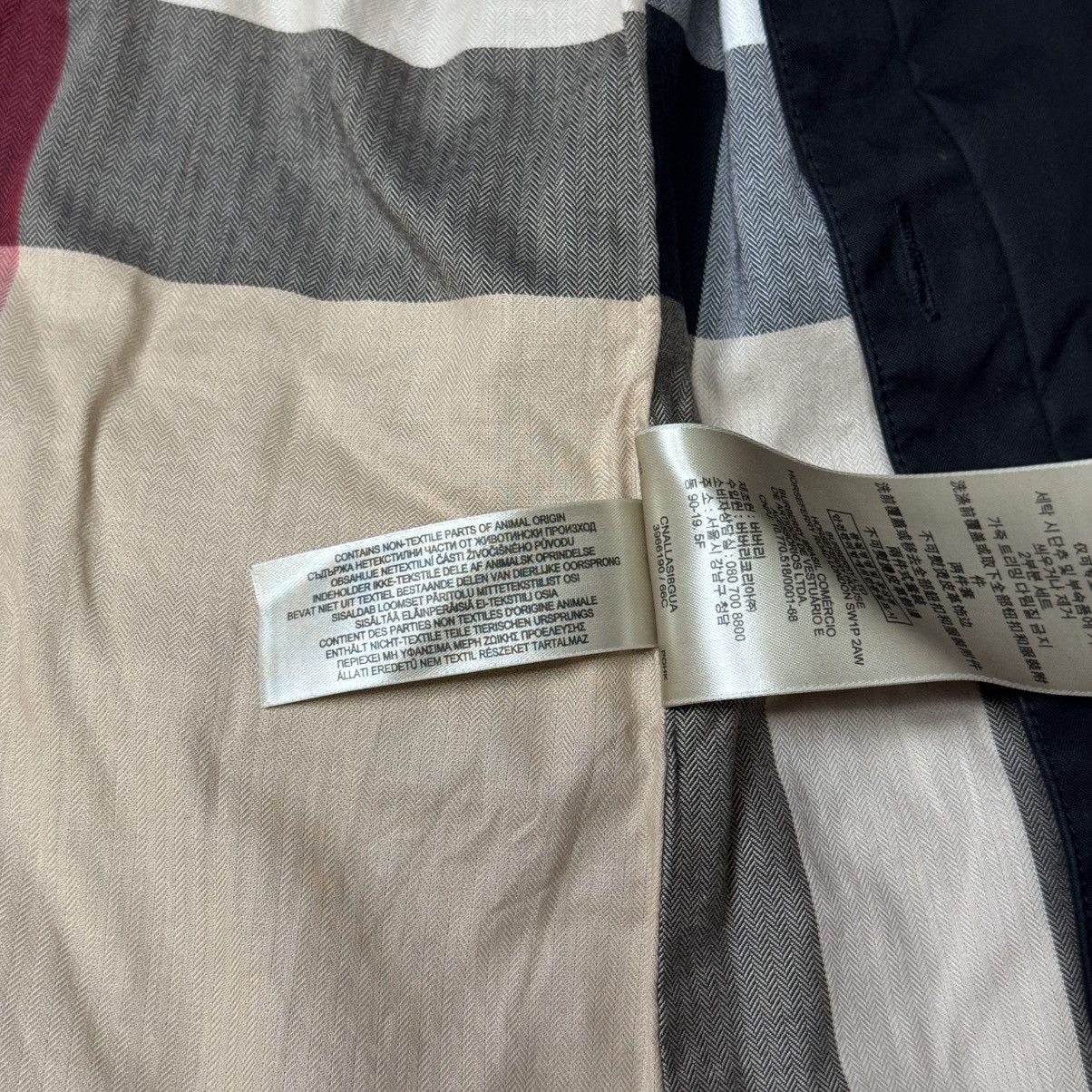 Burberry Burberry Brit Women’s Black Cotton Trench Coat Size:ITA-42 Size M / US 6-8 / IT 42-44 - 13 Thumbnail