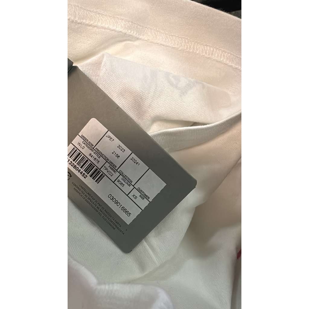 Balenciaga o1rshd1 Heavy Graphic Print DIY Metal Logo T-shirt in White Size US XS / EU 42 / 0 - 21 Thumbnail