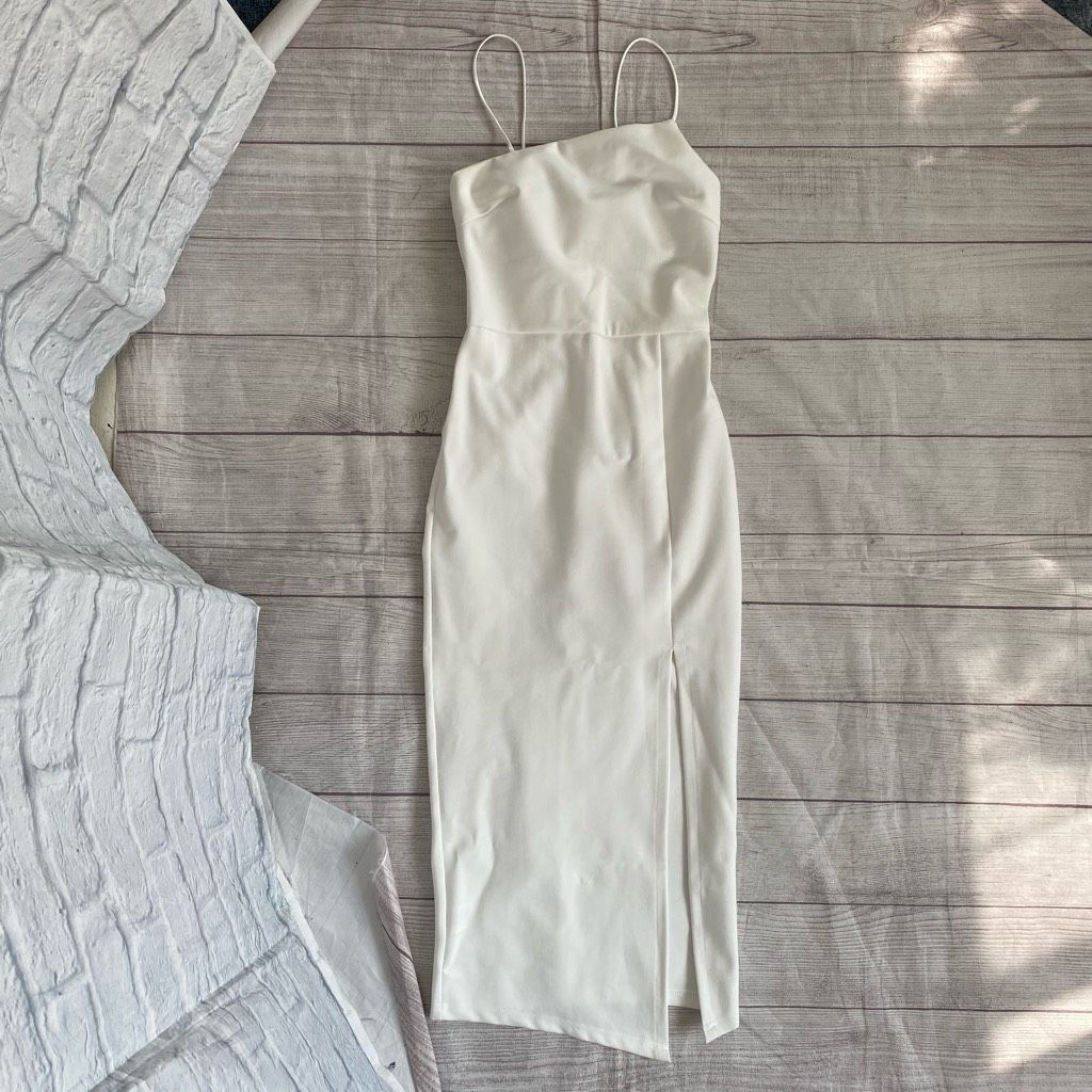 Other Petal & Pup women 2 spaghetti strap bodycon asymmetrical mid Size XS / US 0-2 / IT 36-38 - 1 Thumbnail