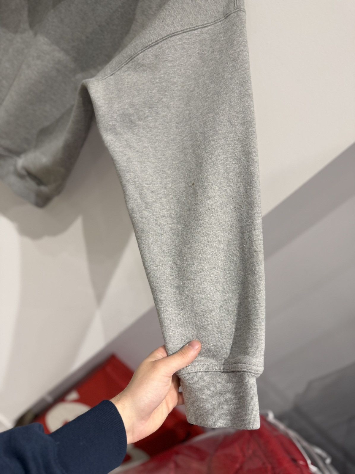 Nike Nike SB Essential Logo Hoodie Dark Grey Heather Size US S / EU 44-46 / 1 - 7 Thumbnail