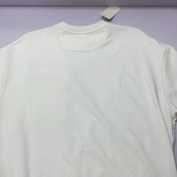 Fendi Fendi White Long Sleeve Knit Sweatshirt -2507 Size S / US 4 / IT 40 - 8 Thumbnail