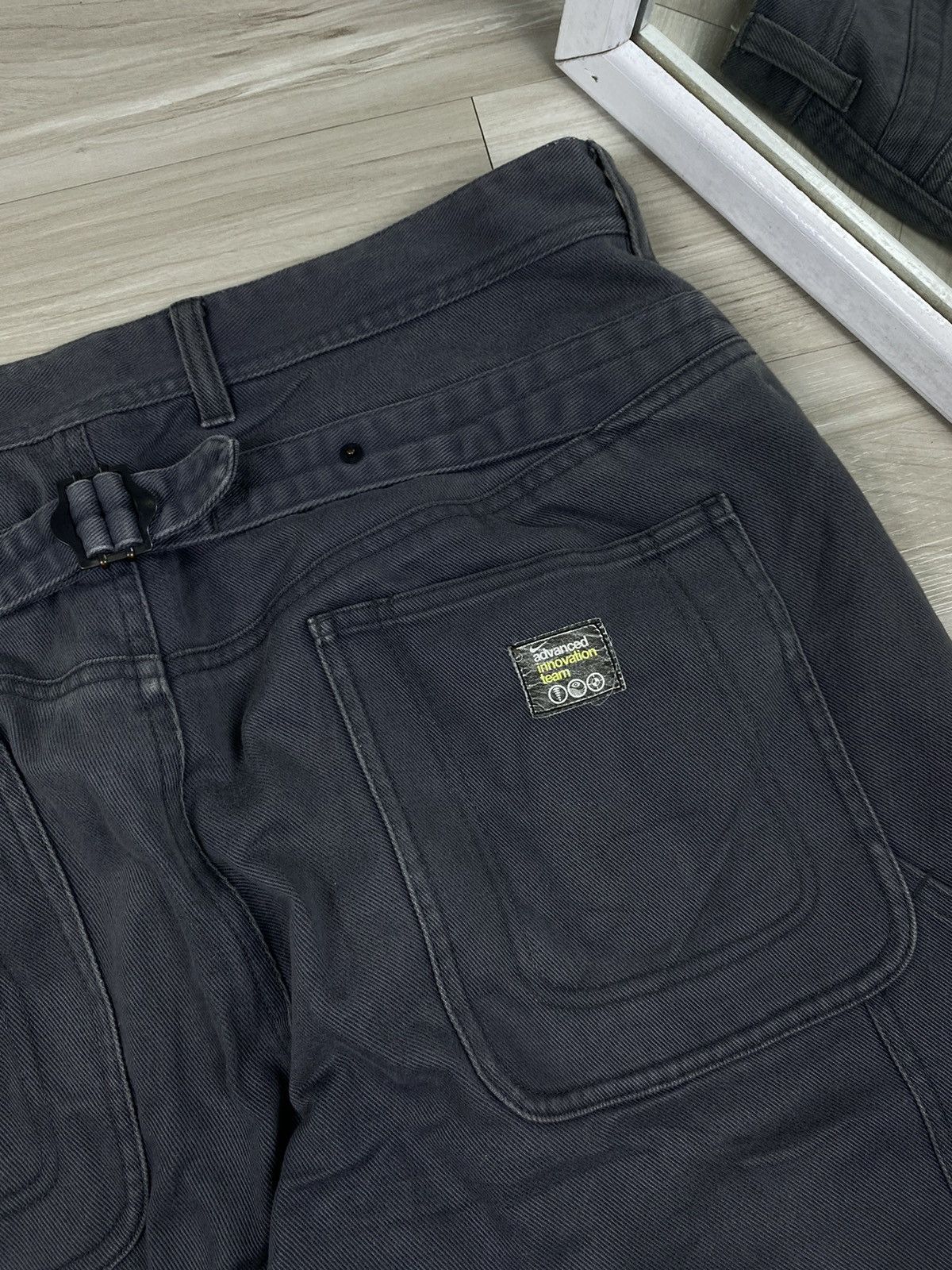 Nike × Vintage Early 2000’s Nike Advanced Innovation Team carpenter Pants Size US 36 / EU 52 - 9 Thumbnail