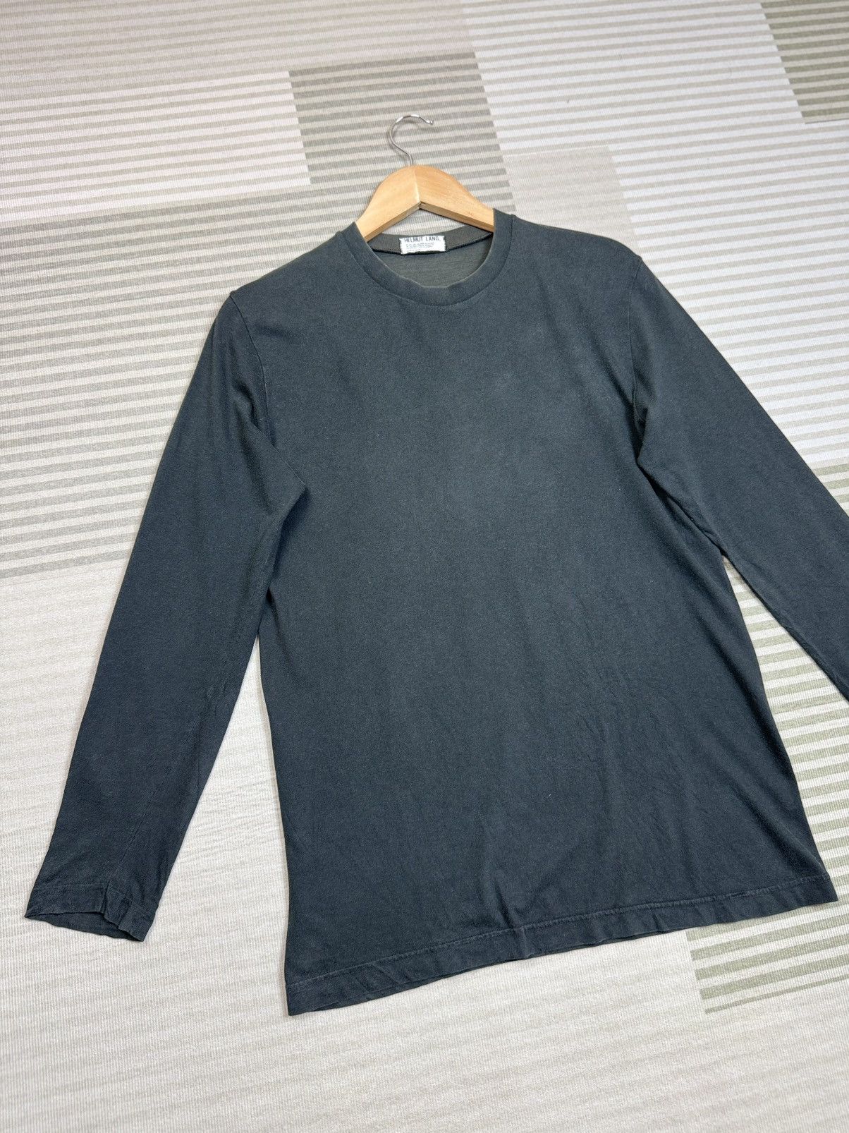 Helmut Lang Helmut Lang Japan Long Sleeve T-shirt Size US M / EU 48-50 / 2 - 2 Thumbnail