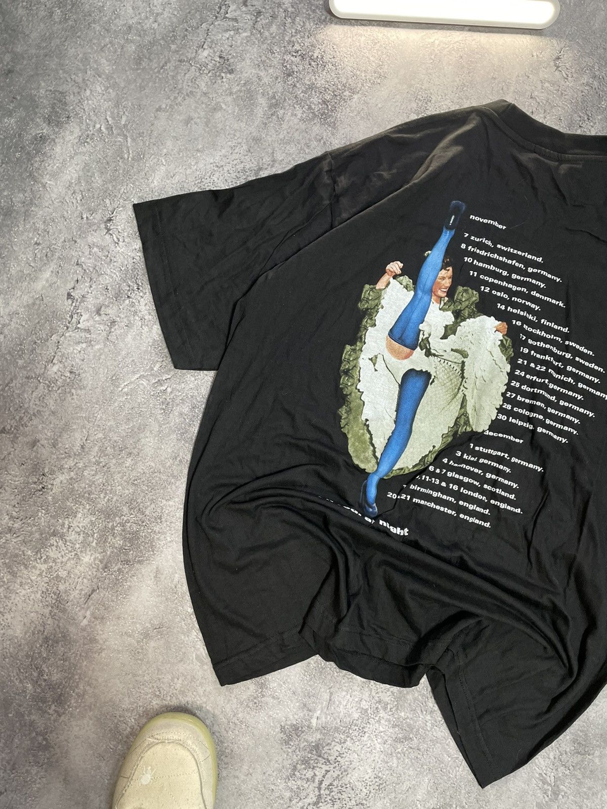 Band Tees × Vintage VINTAGE 90S ROD STEWART T SHIRT TEES TEE Size US XL / EU 56 / 4 - 8 Thumbnail