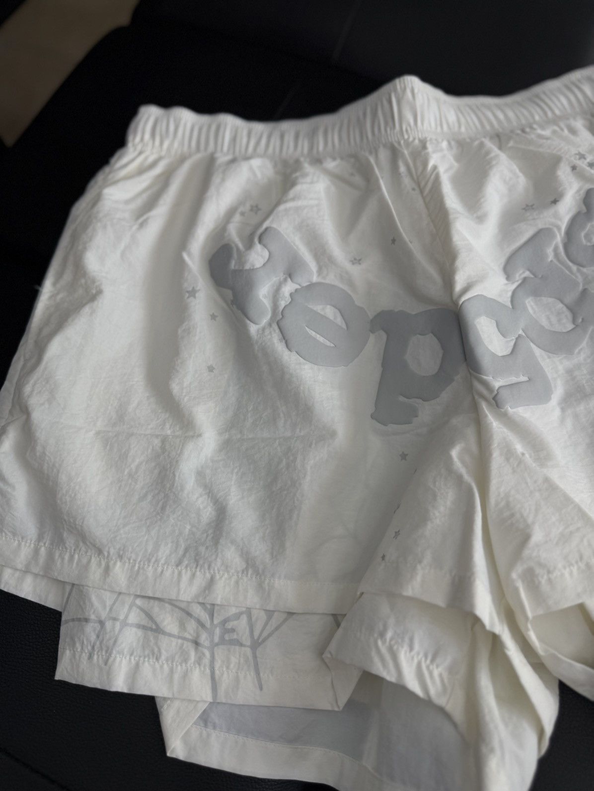 Sp5der Sp5der White Web Shorts Size (XL) Brand New Size US 36 / EU 52 - 5 Thumbnail