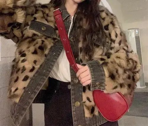 Japanese Brand Retro patchwork leopard print turf design jacket Size M / US 6-8 / IT 42-44 - 3 Thumbnail