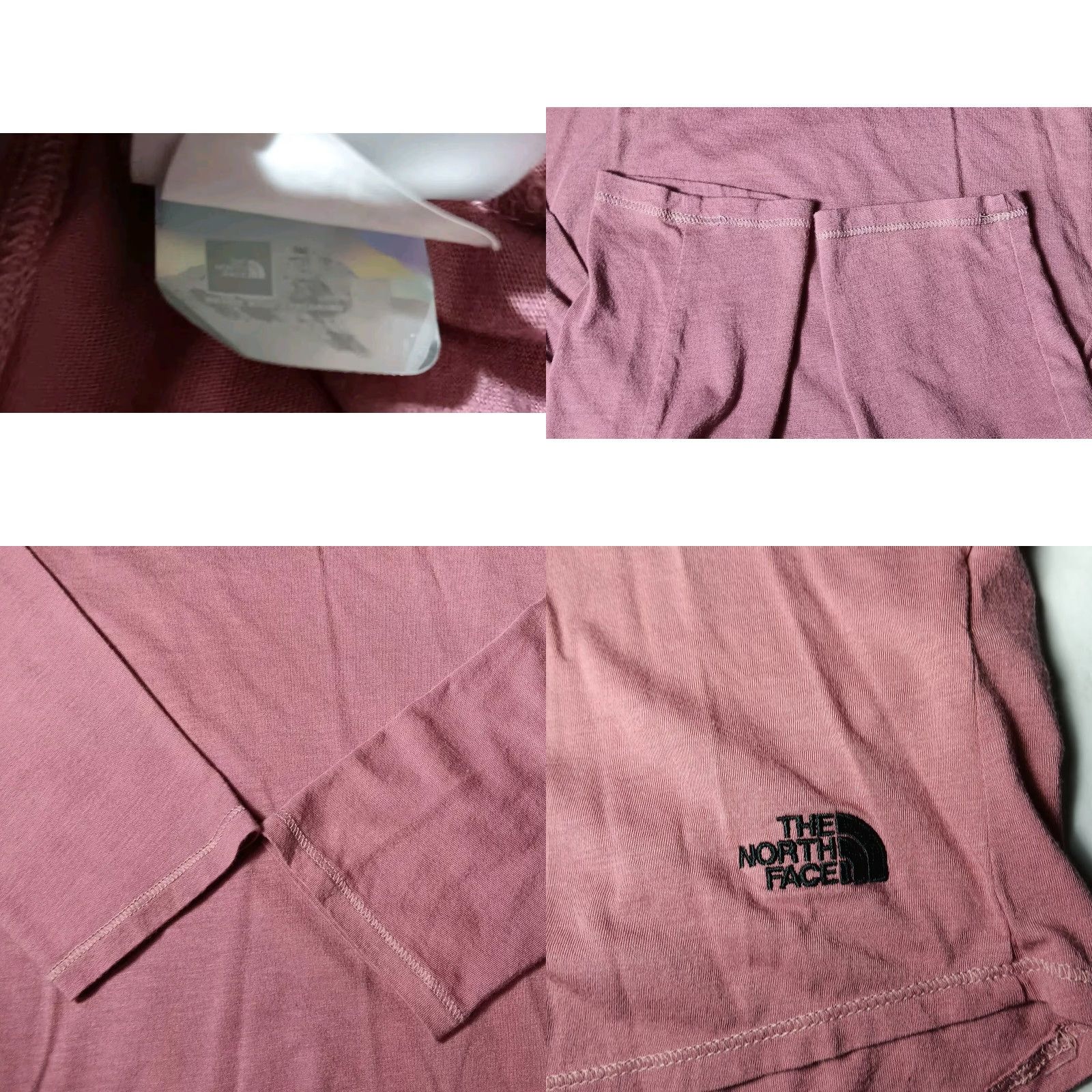 The North Face The North Face Women's Long Sleeve Base Layer Shirt M Mauve Rose Pink Activewear Hiking Skiing Camping Size M / US 6-8 / IT 42-44 - 8 Thumbnail